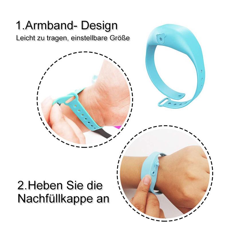 Blaudonau- Armband-Handverteiler