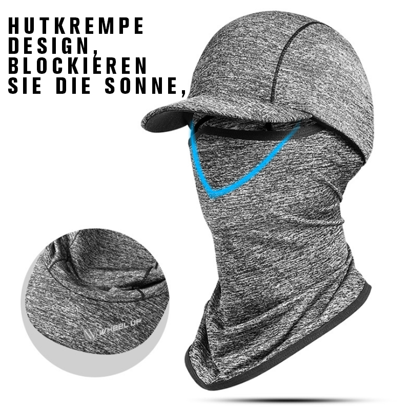 Blaudonau- Sonnenschutz-Kühlmaske