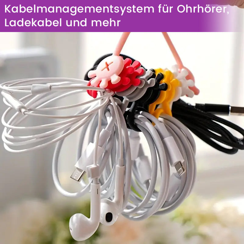 Blaudonau- Magnetischer Silikon-Kabel-Organisator