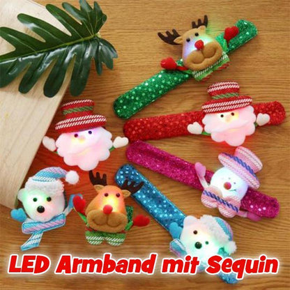 Blaudonau- Weihnachts LED Armband