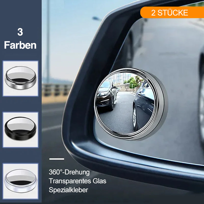 Blaudonau- 360-Grad-Auto-Rückansicht kleiner runder Spiegel