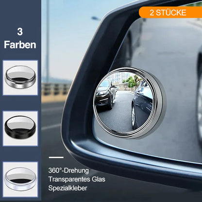 Blaudonau- 360-Grad-Auto-Rückansicht kleiner runder Spiegel