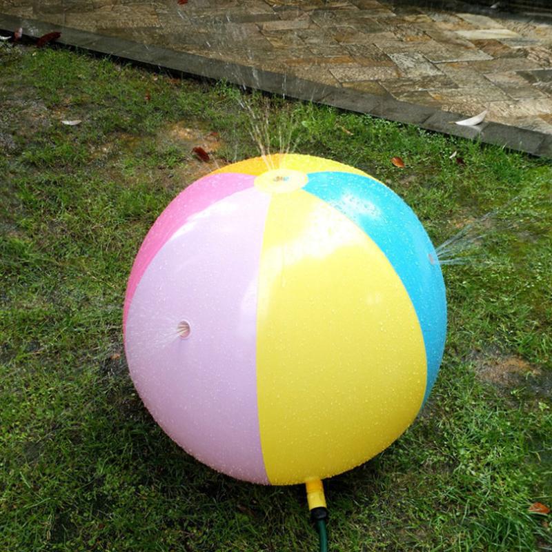 Blaudonau- Inflatable Beach Sprinkler Water Spray Ball