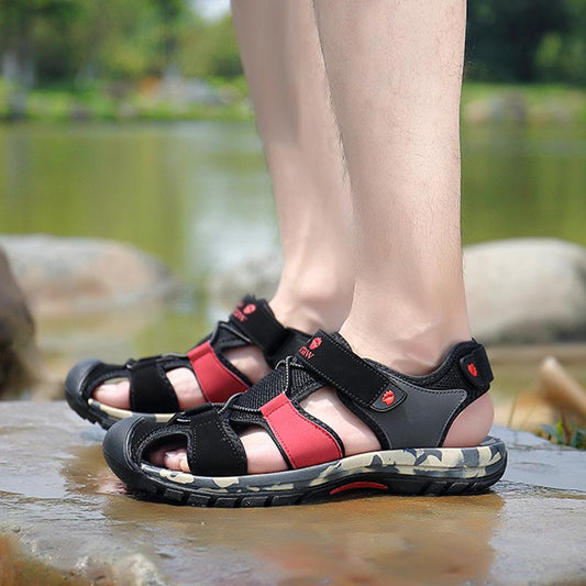 Blaudonau- Herr Sommer Sandalen