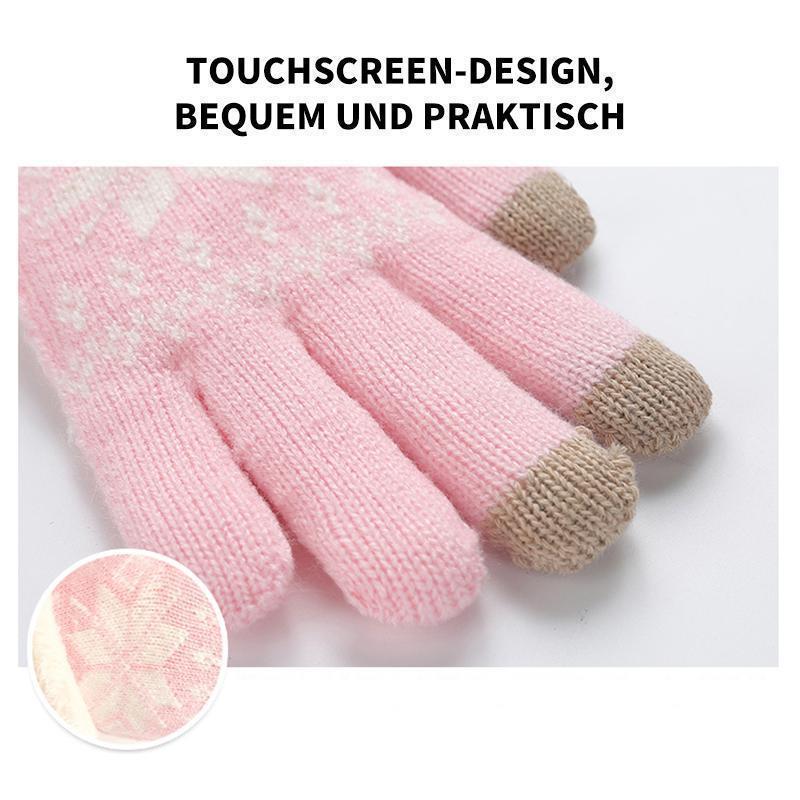 Blaudonau- Damen Warme Winter Handschuhe