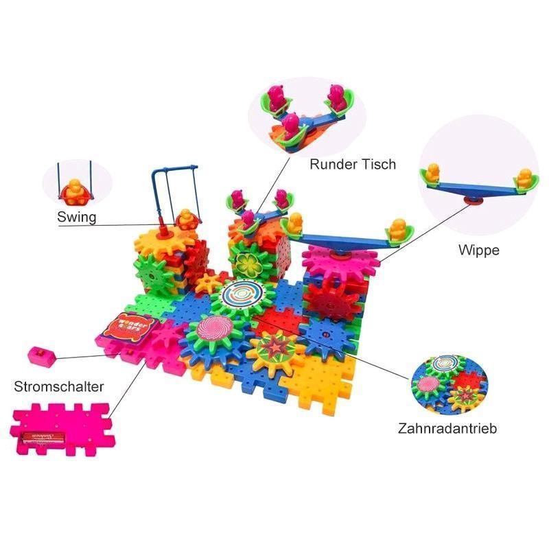 Blaudonau- 3D Brain Trainer Baukasten für Kinder ab 3 Jahre alt