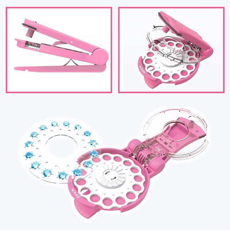 Blaudonau- DIY Kinderspielzeug Bling Juwel Stapler