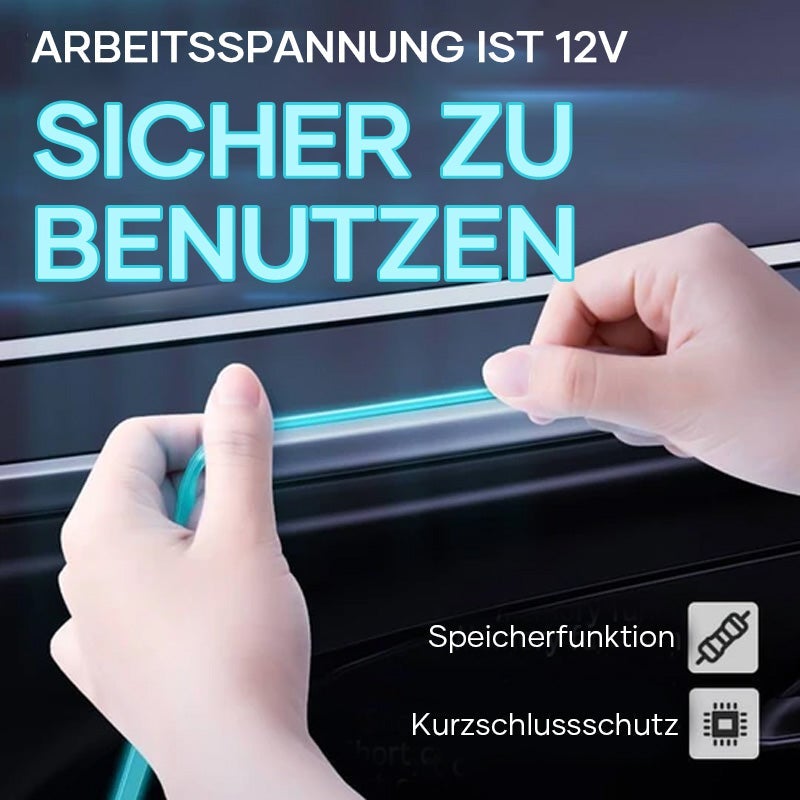 Blaudonau- 4-in-1 LED Atmosphärenlicht für Autos