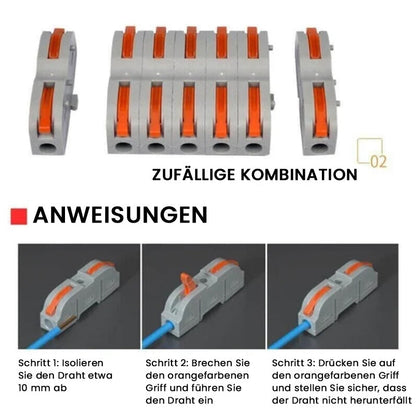 Blaudonau- Schnell Anschlussklemme