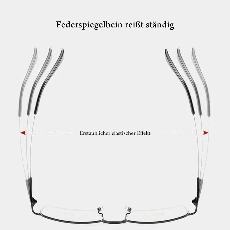 Blaudonau- Titanium progressive Dual-Use-Lese-brille für nah und fern