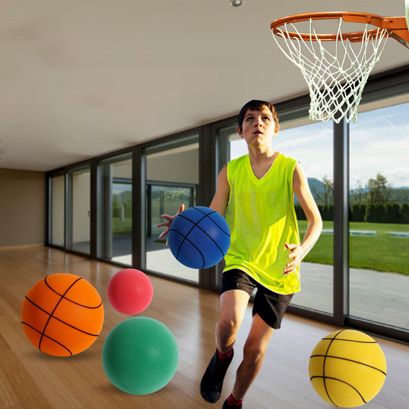 Blaudonau- Silent-Basketball für Kinder im Innenbereich