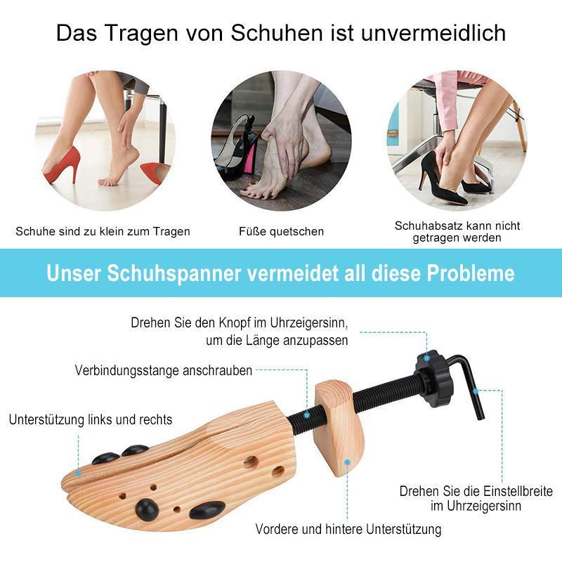 Blaudonau- Hölzerne Schuhspanner