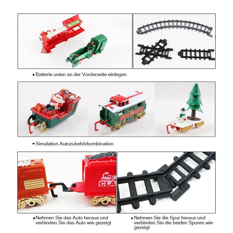 Blaudonau- Weihnachten Elektrotriebwagen Spielzeug