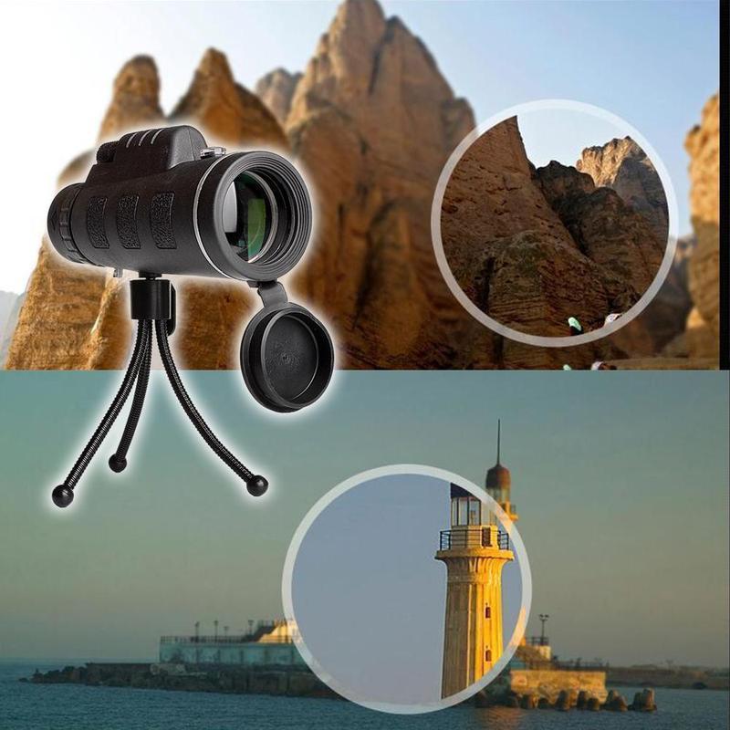 Blaudonau- Monocular Telescope, 12x50 High Power wasserdichtes Fogproof