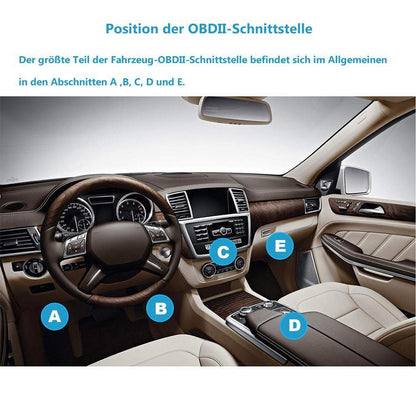 Blaudonau- Auto Arzt OBDII ELM327 Bluetooth-Auto-Detektor