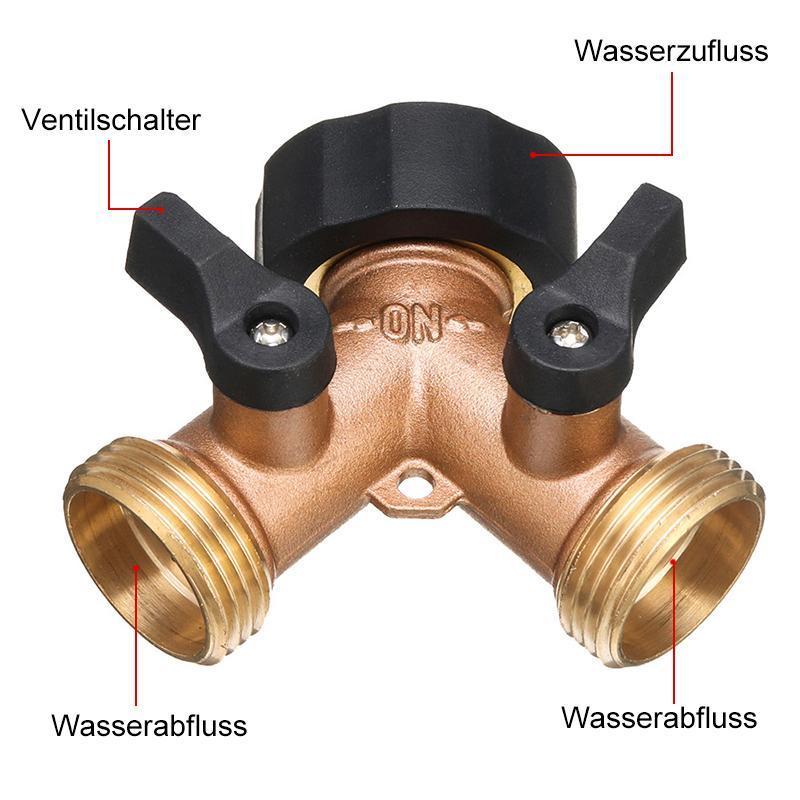 Blaudonau- Garten Y Typ Kupfer Wasser Ventil