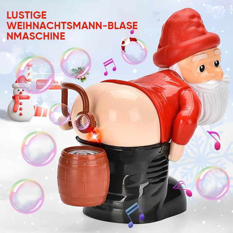 Blaudonau- Lustige Weihnachtsmann-Blasenblasmaschine