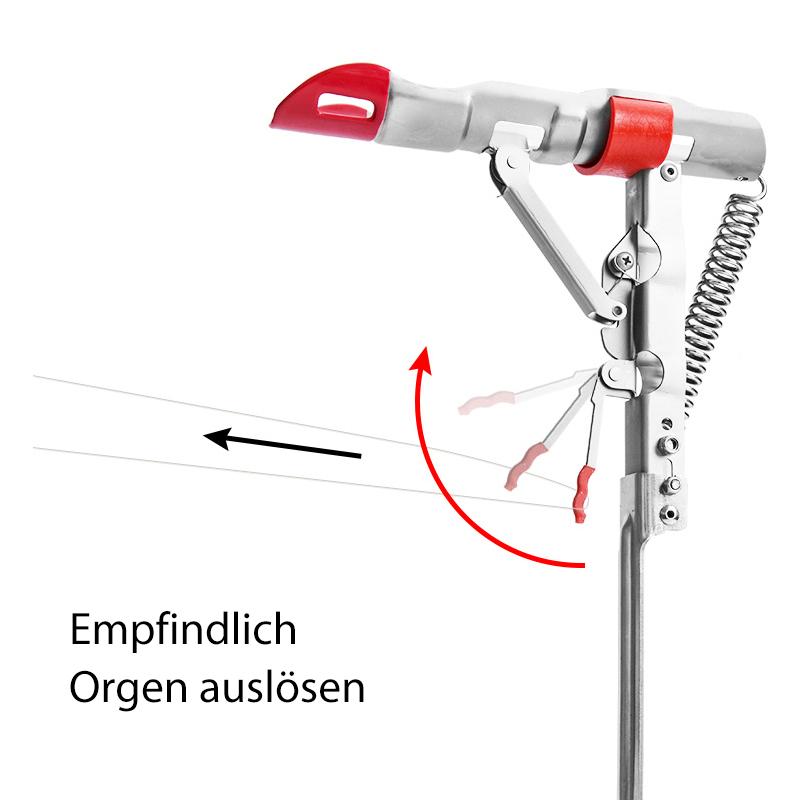 Blaudonau- Automatischer Feder-Angelrutenhalter