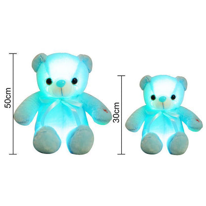 Blaudonau- LED-Teddybär