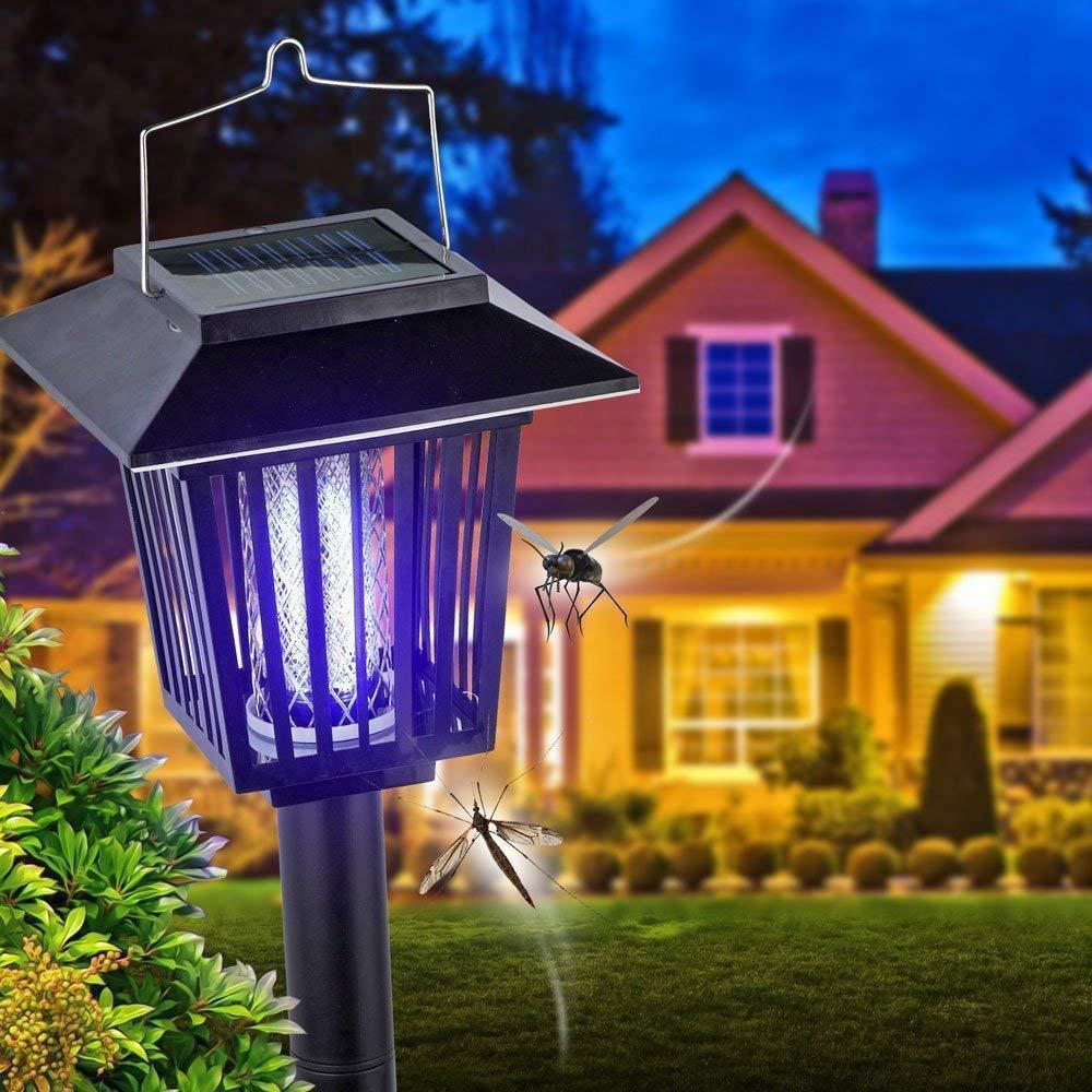 Blaudonau- Outdoor 2-in-1 Garten Anti-Moskito Solarlampe