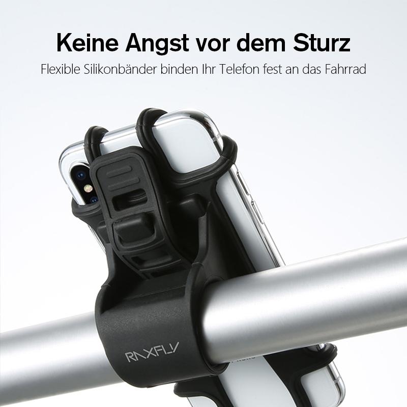 Blaudonau- Silikon Handyhalter für Fahrrad