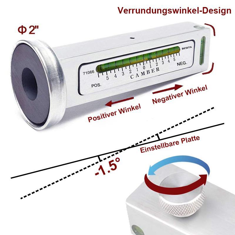 Blaudonau- Pegel mit magnetischer Ausrichtung