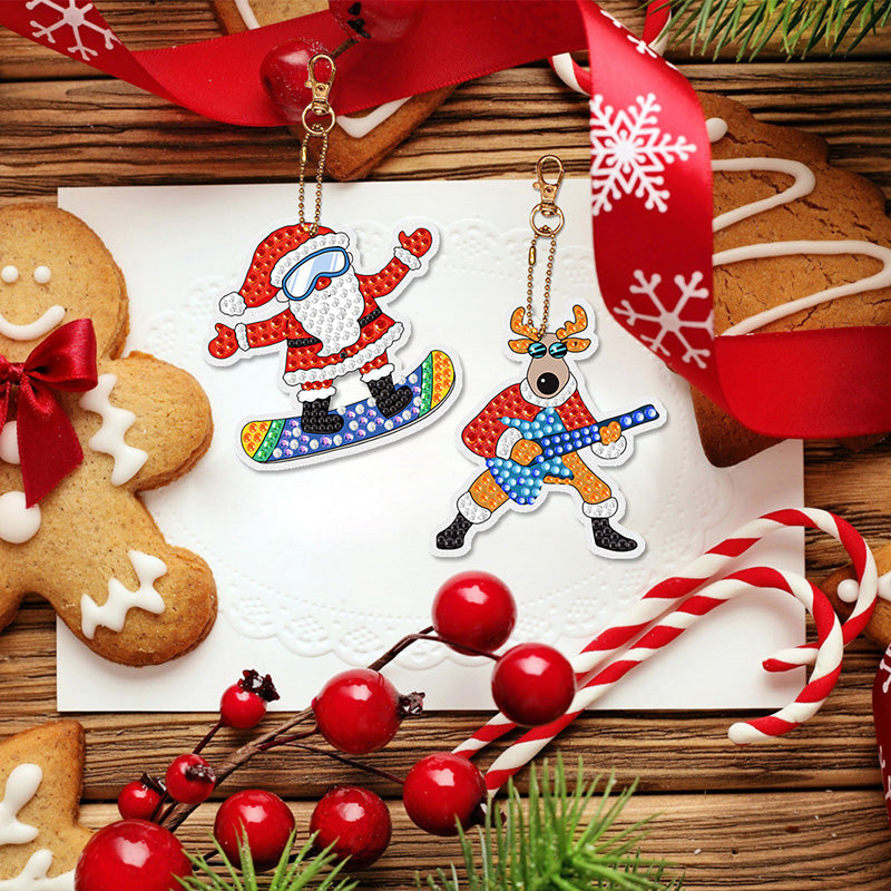 Blaudonau- Christmas Painting Sticker Kit