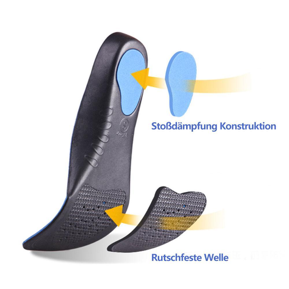 Blaudonau- Orthopädische Einlegesohle Mit Bogenstütze, Unisex