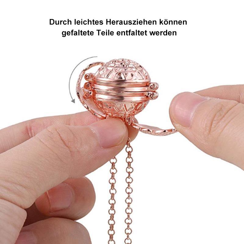 Blaudonau- Foto Medaillon Halskette ROSE GOLD