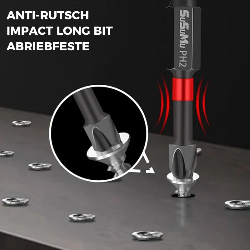 Blaudonau- PH2 Magnetisches Schraubendreher Bit -10 Stück