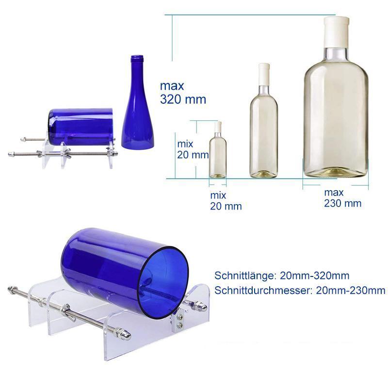 Blaudonau- Innovativer DIY Glasflaschen Schneider