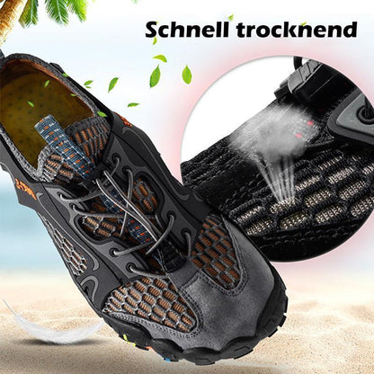 Blaudonau- Herren Outdoor Schnelltrocknende Wanderschuhe