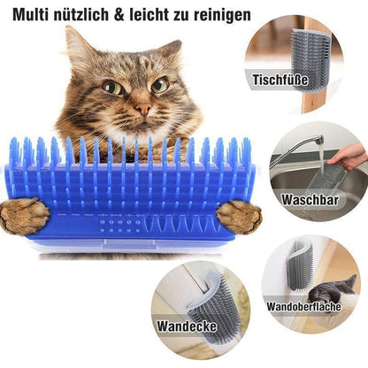 Blaudonau- Katze selbst Groomer Haarentfernung Massage Bürste