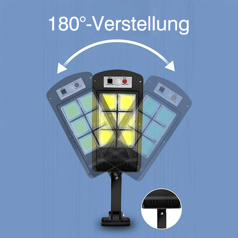 Blaudonau- Solarbetriebene LED Lampe