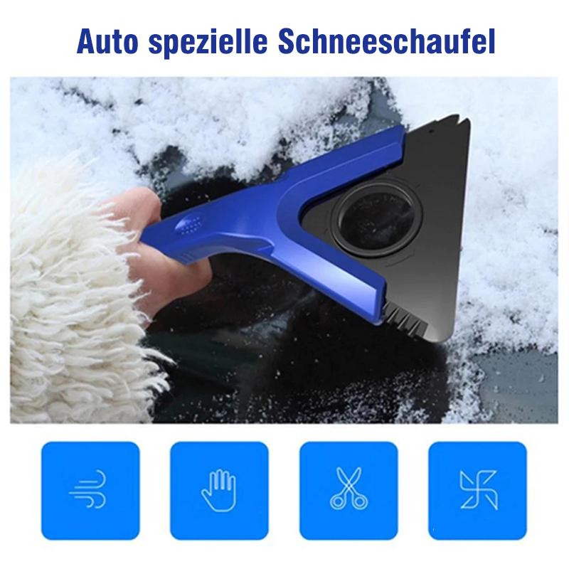 Blaudonau- Multifunktionale Auto Schneeschaufel Eiskratzer Schneeschaber