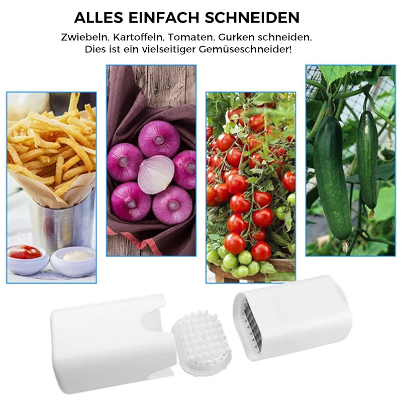 Blaudonau- 🍟Vielseitiger Gemüseschneider & Würfelschneider