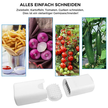 Blaudonau- 🍟Vielseitiger Gemüseschneider & Würfelschneider