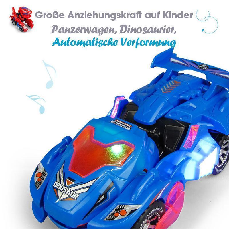 Blaudonau- Transformieren Dinosaurier LED Auto (zufällige Farbe)