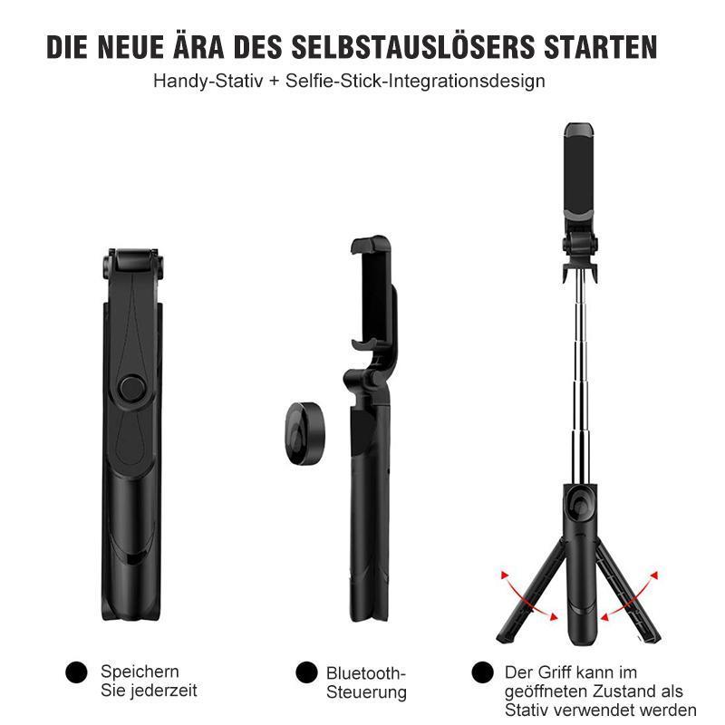 Blaudonau- 3 in 1 kabelloser Bluetooth Selfiestick