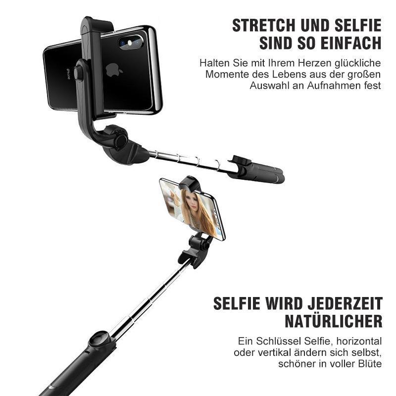 Blaudonau- 3 in 1 kabelloser Bluetooth Selfiestick