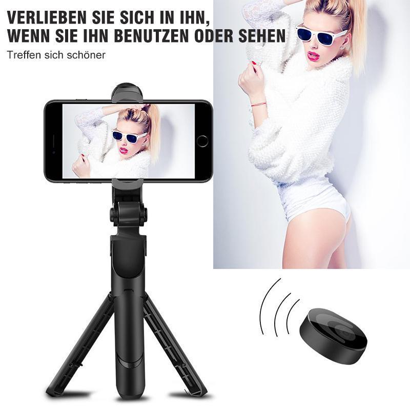 Blaudonau- 3 in 1 kabelloser Bluetooth Selfiestick