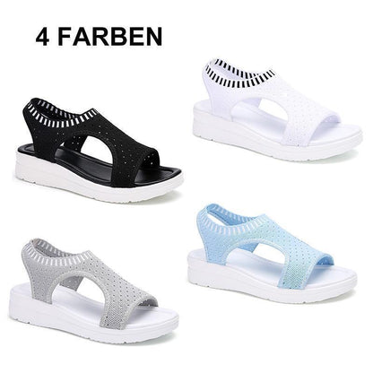 Blaudonau- Mode Damen Sommer Sport Sandalen