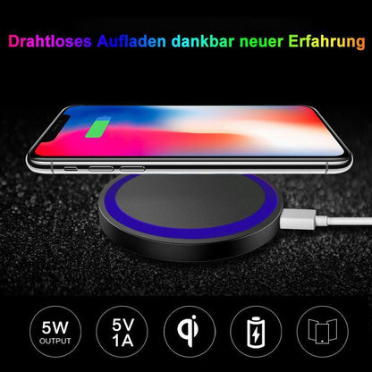 Blaudonau- Neue heiße Verkäufe Qi Wireless Power Charger Charging Pad für Mobiltelefone und intelligenten Adapteradapter