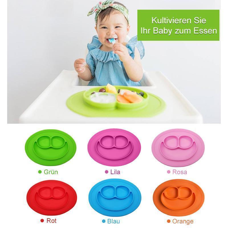 Blaudonau- Silikon Kinder Smiley Teller