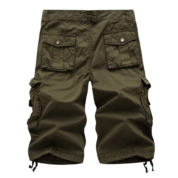 Blaudonau- Stylische, strapazierfähige Cargo-Shorts aus Baumwolle für Herren