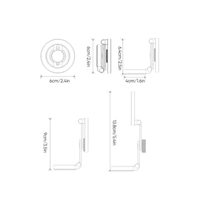 Blaudonau- Magnetische Handy-Halterung