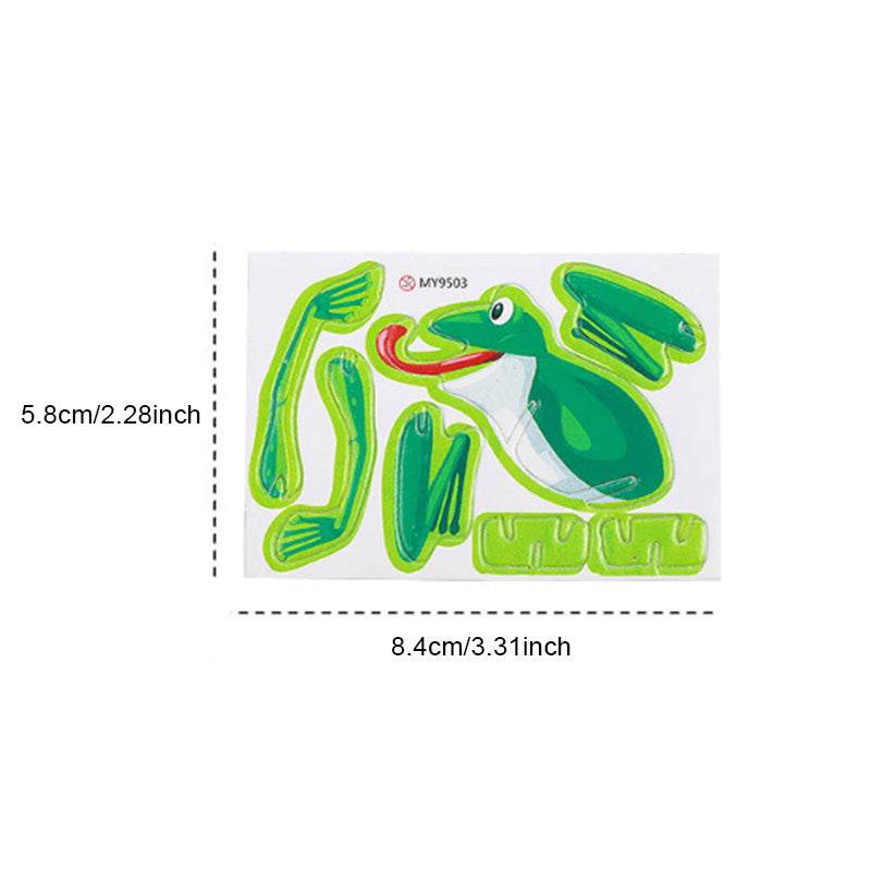 Blaudonau- Lernspielzeug für Kinder 3D-Puzzle (10 Stück)