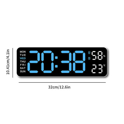 Blaudonau- Upgraded Digital Wall Clock Large Display