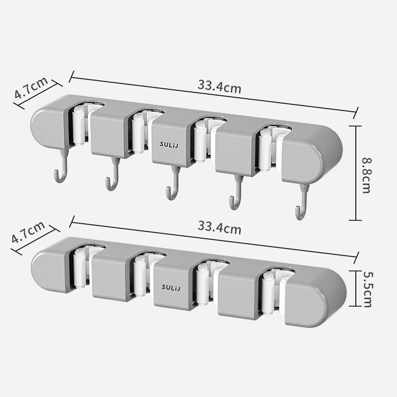 Blaudonau- Multifunktionaler Mopphalter mit Haken