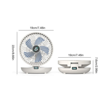 Blaudonau- Kleiner wandmontierter Ventilator